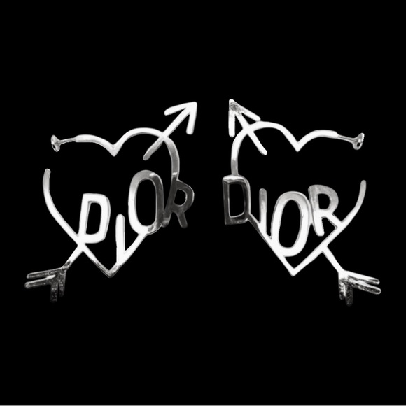 Christian Dior Vintage by John Galliano Skool Girls Runway Collection Earrings - Picture 1 of 12